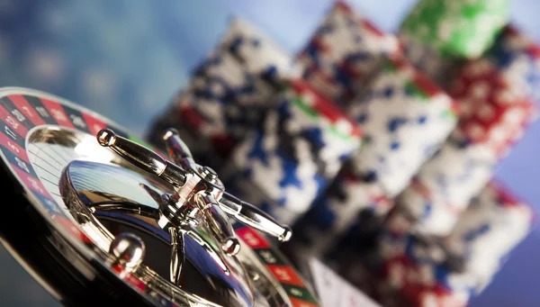 Mobile sports schedule and casino games on screen
